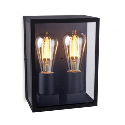 Firstlight 2818BK Wall Light E27 60W