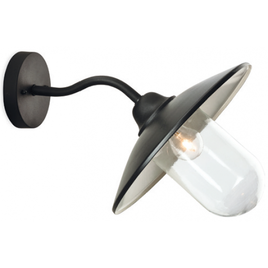 Firstlight 3403BK Lantern Wall E27 60W