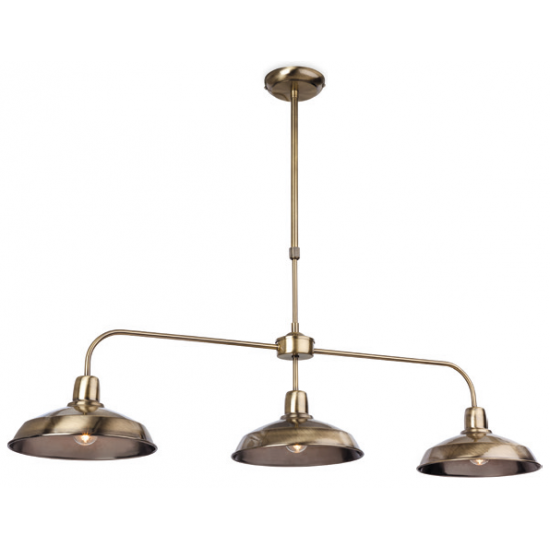 Firstlight 3407AB Pendant E14 3x40W