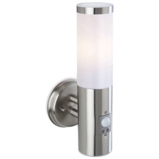 Firstlight 3431ST Wall Light E27 PIR 40W