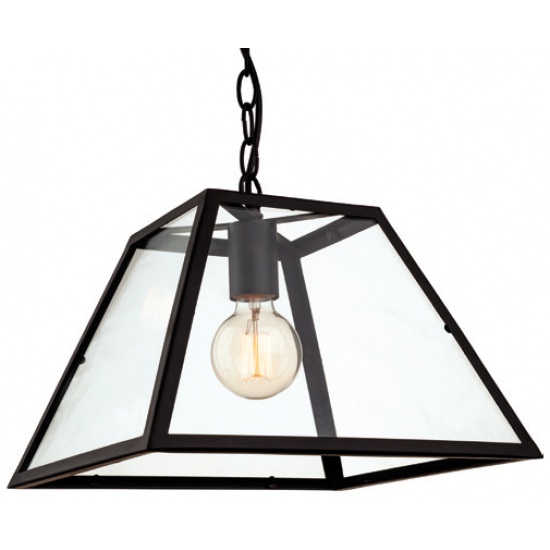 Firstlight 3439BK Kew Pendant E27 60W