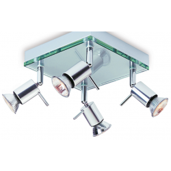 Firstlight 5514AL Plate Spotlight&4x35W