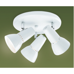 Firstlight 5523WH Plate Spotlight 3x100W