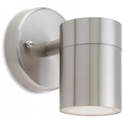 Fusion St/Steel IP44 Outdoor Wall Light