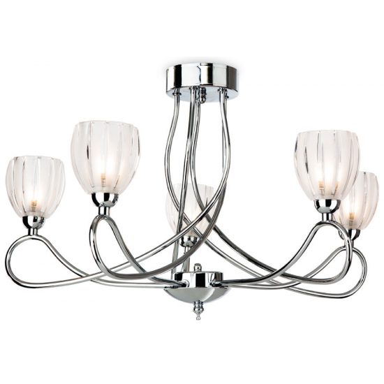 Firstlight 5919CH Fl Lumin 5 Light 5x33W