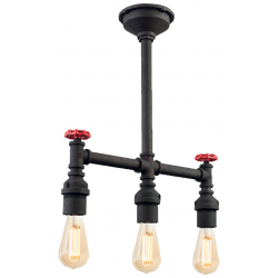 Firstlight 7636RBK Factory W/Lgt 3x40W