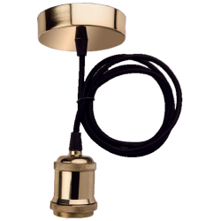 Firstlight 7681BR Pend Kit E27 60W Brs