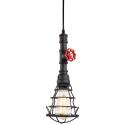 Firstlight 7682RBK Factory Pend E27 40W