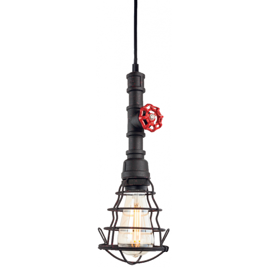 Firstlight 7682RBK Factory Pend E27 40W