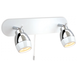 Firstlight 8202WH Spot IP44 c/w 2x35W