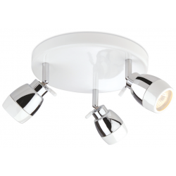 Firstlight 8203WH Spot IP44 c/w 3x35W