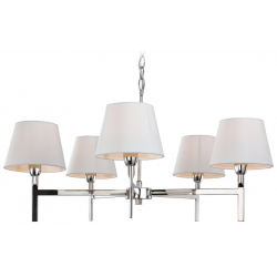Firstlight 8219PST Luminaire & E14 5x60W