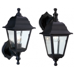 Firstlight 8346BK Lantern E27 60W Black