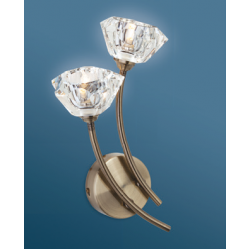 Firstlight 8363AB Wall Light 2x40W AB