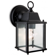 Firstlight 8666BK Lantern Wall E27 60W
