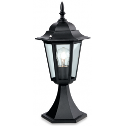 Firstlight P103BK Pillar Lantern E27 60W