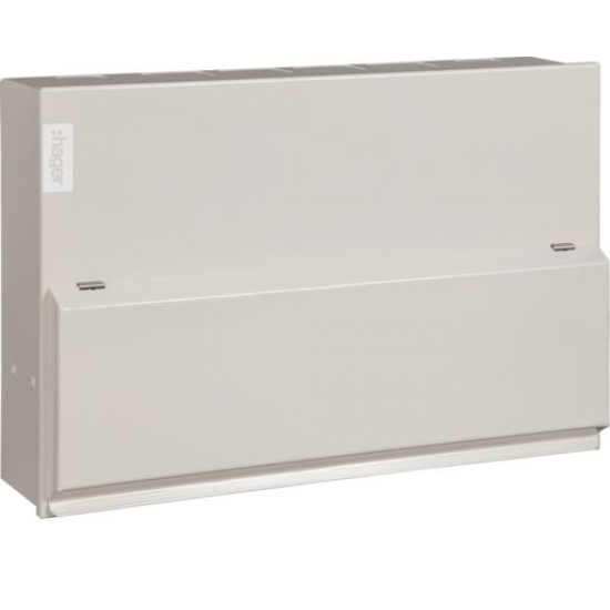 Hager M/Clad 10W Hi Int SPD CU c/w 8 MCB's