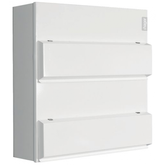 Hager M/Clad 26W Duplex High Int DB