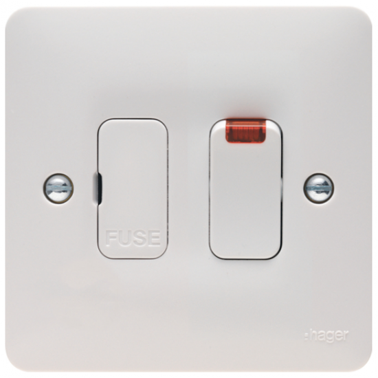 13A FCU SWITCHED WITH LIGHT INDICATOR