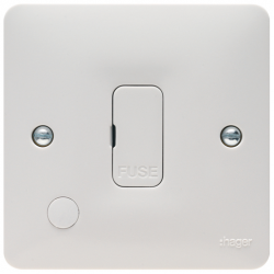 13A FCU UNSWITCHED WITH FLEX OUTLET