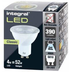 Integral ILGU10NE103 LED PAR16 4W Whi