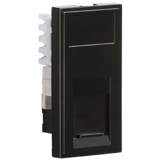 ML NETCAT5BK Cat5E RJ45 Data Module Black