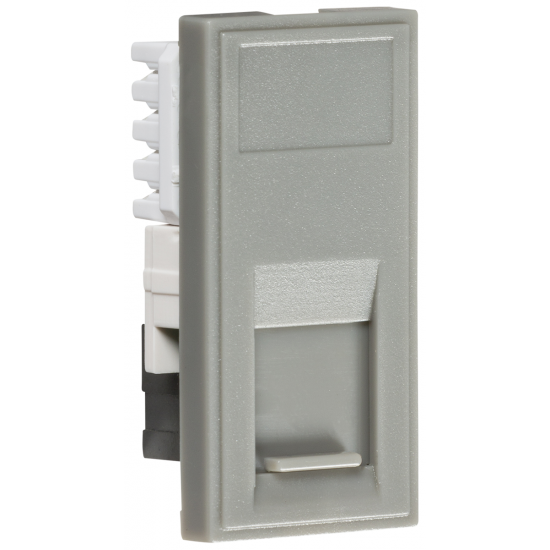 ML NETCAT5GY Cat5E RJ45 Data Module Grey