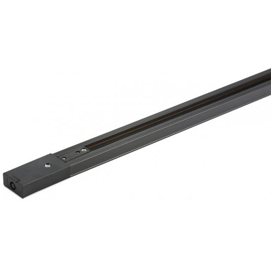 ML 230v Single Circuit Track Black 1Mtr