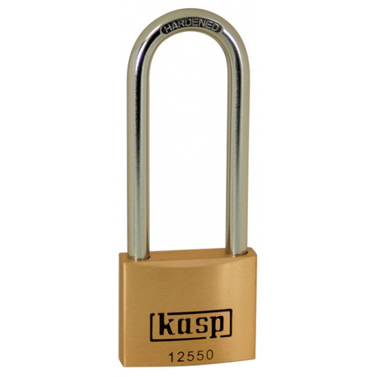 Premium Brass Padlock - 50x80mm - Long Shackle
