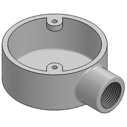 20mm Galv End Box