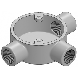 20mm galv Tee Box