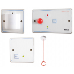 Robus Disabled Persons Toilet Alarm Kit [White]