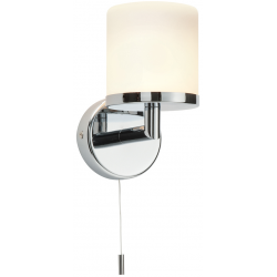 Lipco 1lt wall IP44 28W SW - chrome plate