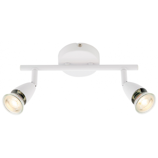 Amalfi 2lt bar 50W spot - gloss white