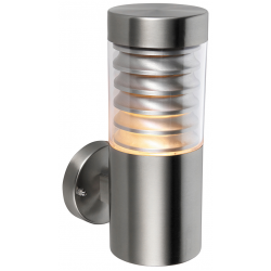 Equinox 1lt wall IP44 23W - marine grade brushed s