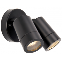 Palin GU10 2lt Spot Wall Matt Black