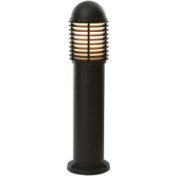 Louvre post IP44 60W floor - matt black