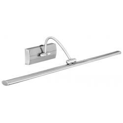 SATIN SILVER 81 LED PICTURE LIGHT WITH ADJUSTABLE HEAD