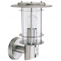 Edgeware Outdoor Wall Light + Sensor - Stainless S