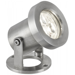 Spikey LED Outdoor Spotlight  -  Stainless Steel,