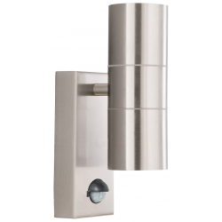 Metro Outdoor Wall Light - Stainless Steel Metal &
