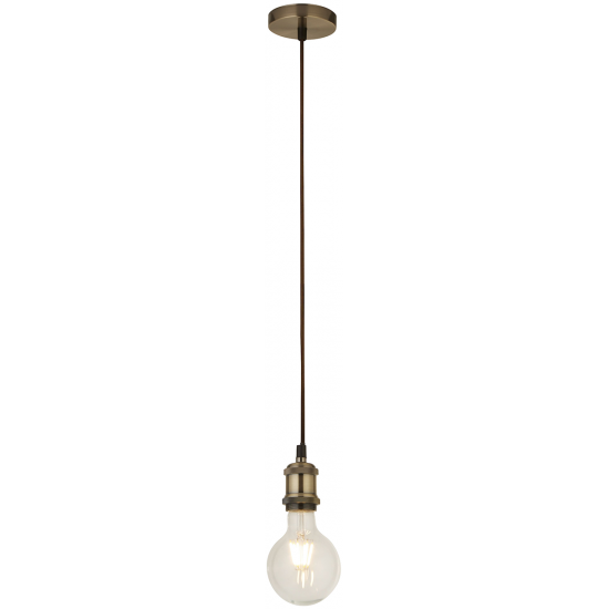 Antique Brass 1Lt Cable Suspension