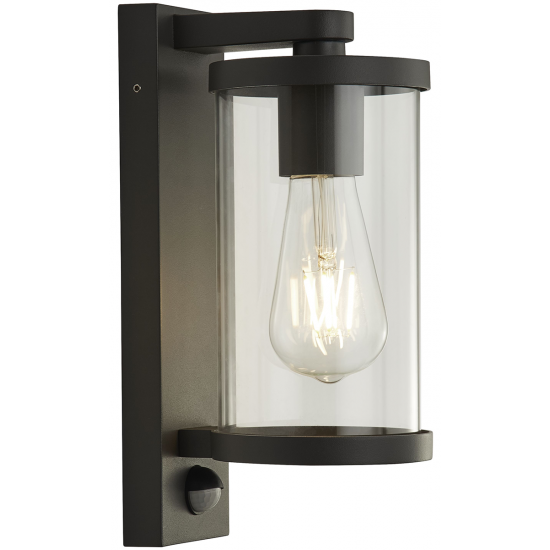 Bakerloo Outdoor Wall Light - Black Metal & Polyca
