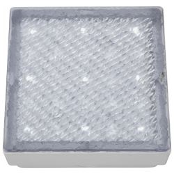Walkover Outdoor Recessed - White Metal & Polycarb
