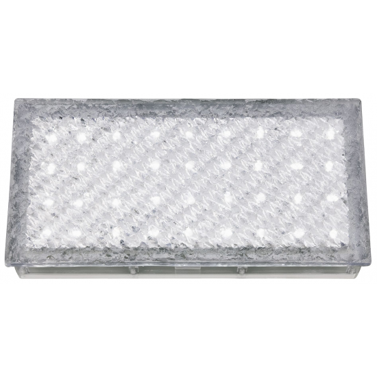 Walkover Outdoor Recessed - White Metal & Polycarb