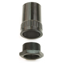  Univolt AFT/MBS20BK Female Adaptors 20mm Black Plastic