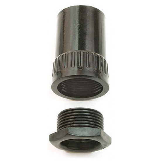  Univolt AFT/MBS20BK Female Adaptors 20mm Black Plastic