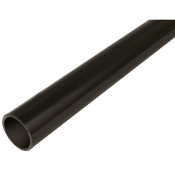 Univolt 25mm Black PVC Conduit 3m