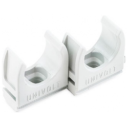 Spring Clips 20mm White