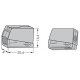 WAGO 224-101 2.5mm Lighting Connector 2 Conductor